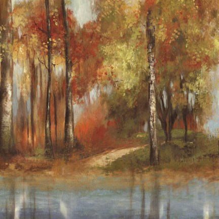 Framed Indian Summer II Print