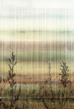 Framed Wheat Fields Print