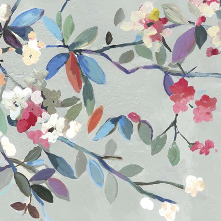 Framed Fresh Bouquet I Print