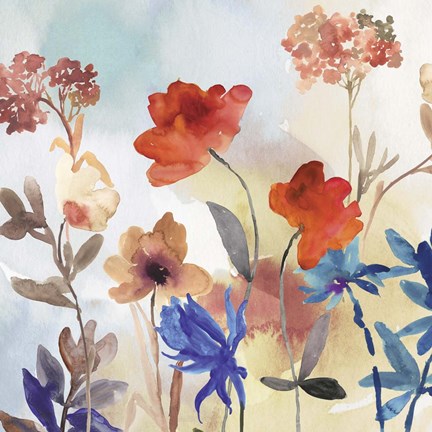 Framed Spring Mix I Print