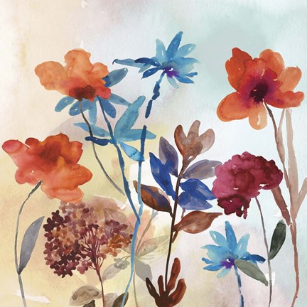 Framed Spring Mix II Print