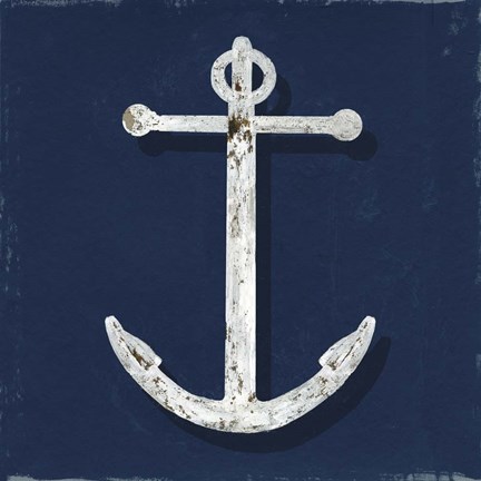 Framed Lower the Anchor Print