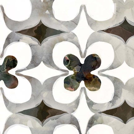 Framed Grey Street II Print