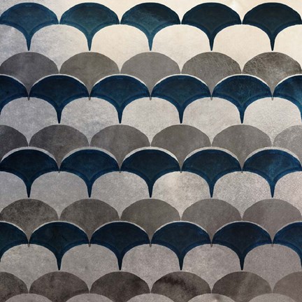 Framed Silver Sparkle Print