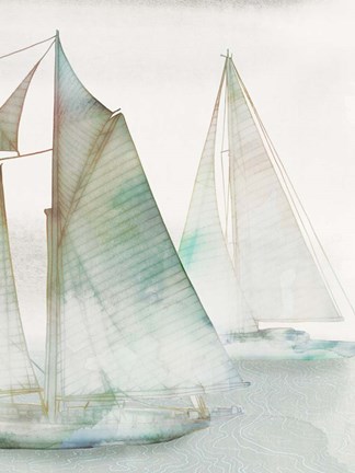 Framed Glide III Print