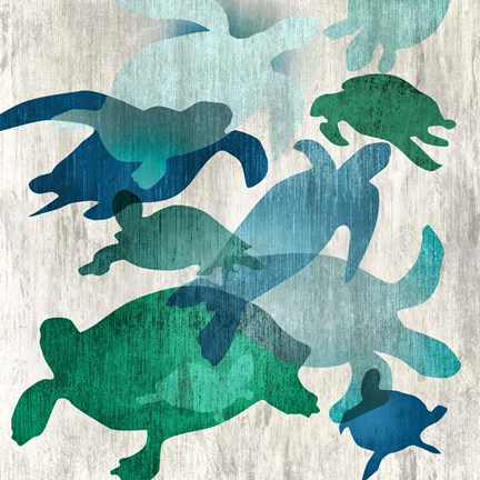 Framed Leatherback II Print