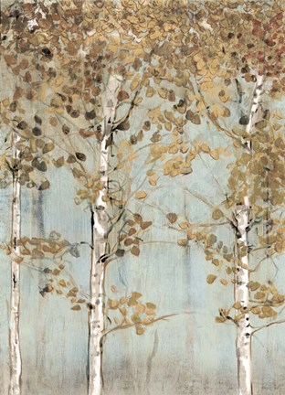 Framed Soft Birch Print