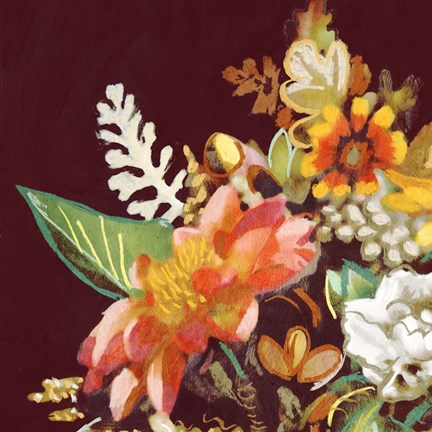 Framed Posy II Print