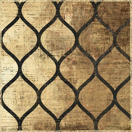 Framed Art Deco IV Print