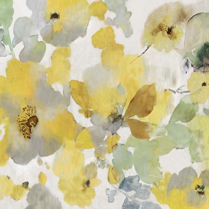 Framed Sunny Floral II Print