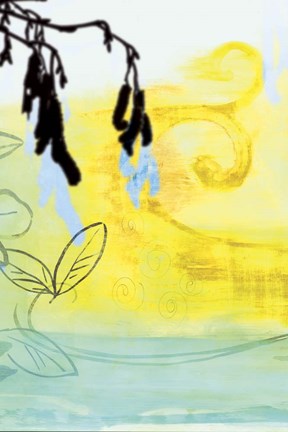 Framed Pea Pods Print