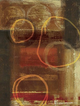 Framed Interlocked III Print