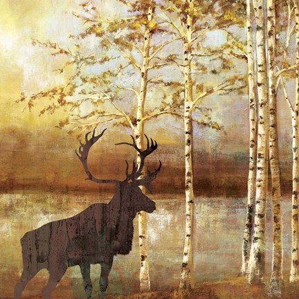 Framed Walking Face Print