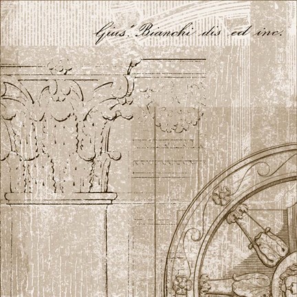 Framed Romanesque II Print