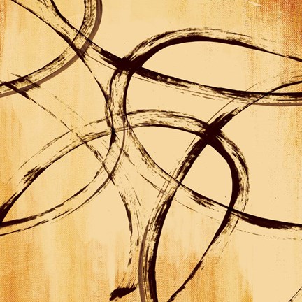 Framed Loopy IV Print