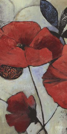 Framed Red Poppy II Print