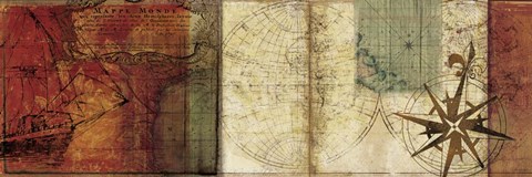 Framed Travels II Print