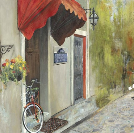 Framed Stopping By Print