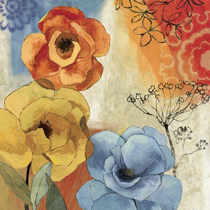 Framed Tangerine Dreams I Print