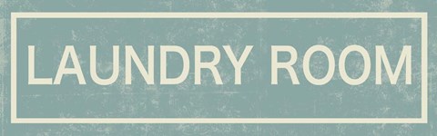 Framed Laundry Room Print