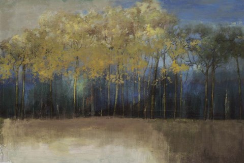 Framed Night Comes Print