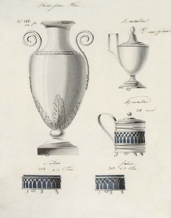 Framed Serverware II Print