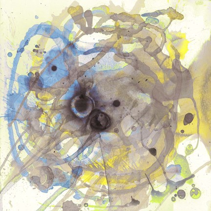 Framed Watercolour Abstract I Print