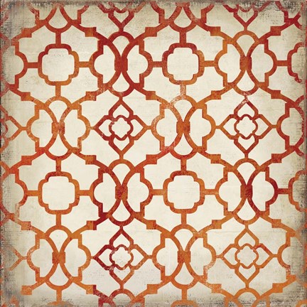 Framed Murale I Print