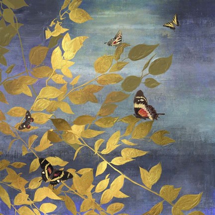 Framed Meadow view Print