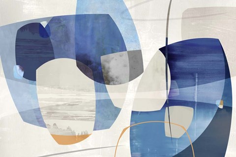 Framed Shapes and Shapes Print