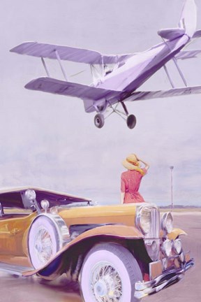 Framed Vintage Airport Print