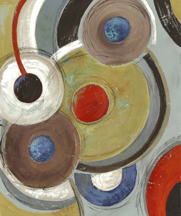 Framed Orbis of Tones Print