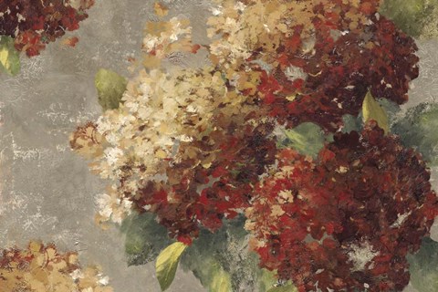 Framed Vintage Hydrangea Print