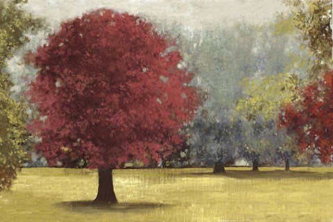 Framed Summer Days - Red Print