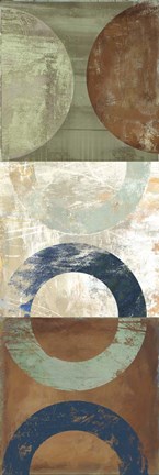 Framed Hope to Taupe I Print