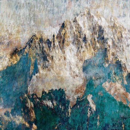 Framed Mountain II Print