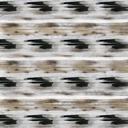 Framed Grey Tribal II Print