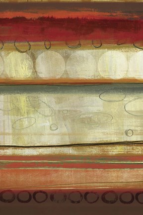 Framed Oasis Circles - Panel Print