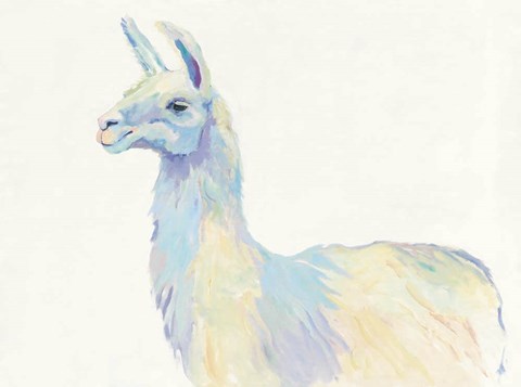 Framed Ophelia Crop Blue Print