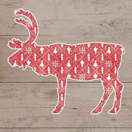 Framed Nordic Holiday XII Print