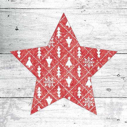 Framed Nordic Holiday XIII Print