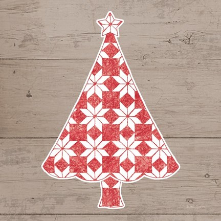 Framed Nordic Holiday XVI Print