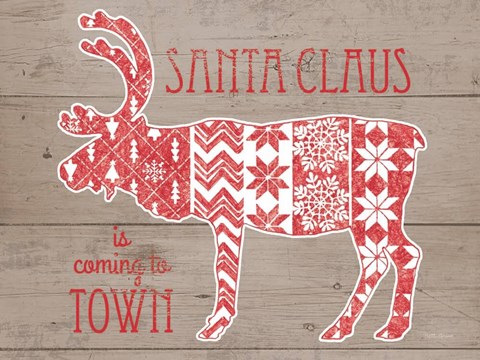 Framed Nordic Holiday IV Print