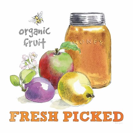 Framed Fresh From The Garden II Print