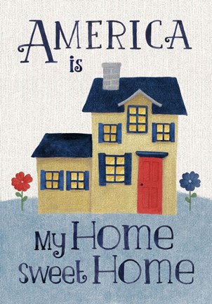 Framed America is Print