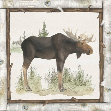 Framed Family Cabin III Print