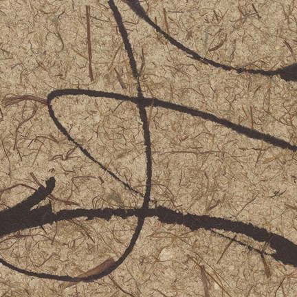 Framed Contemporary Scroll Square III Print