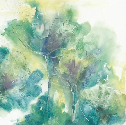 Framed Garden II Print