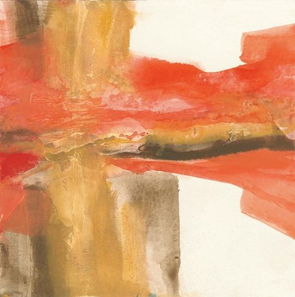 Framed Autumn Patterns II Print