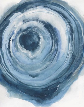 Framed Watercolor Geode III Print